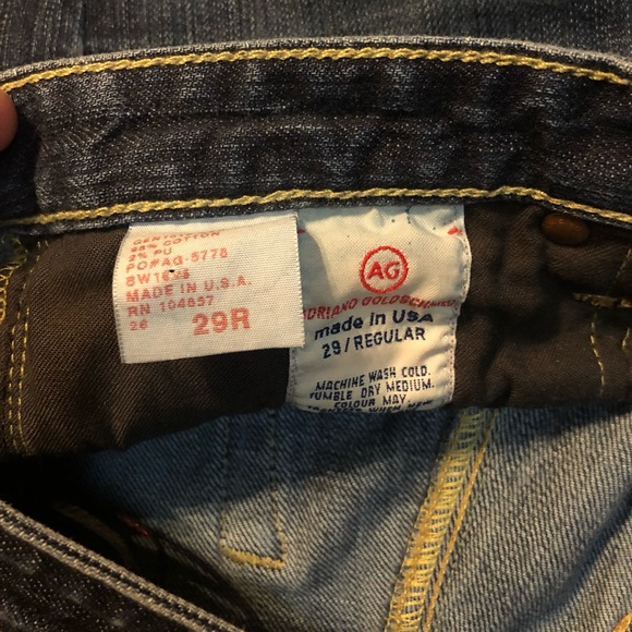 Adriano Goldschmied the Angel Jeans Size 29R - Picture 5 of 6